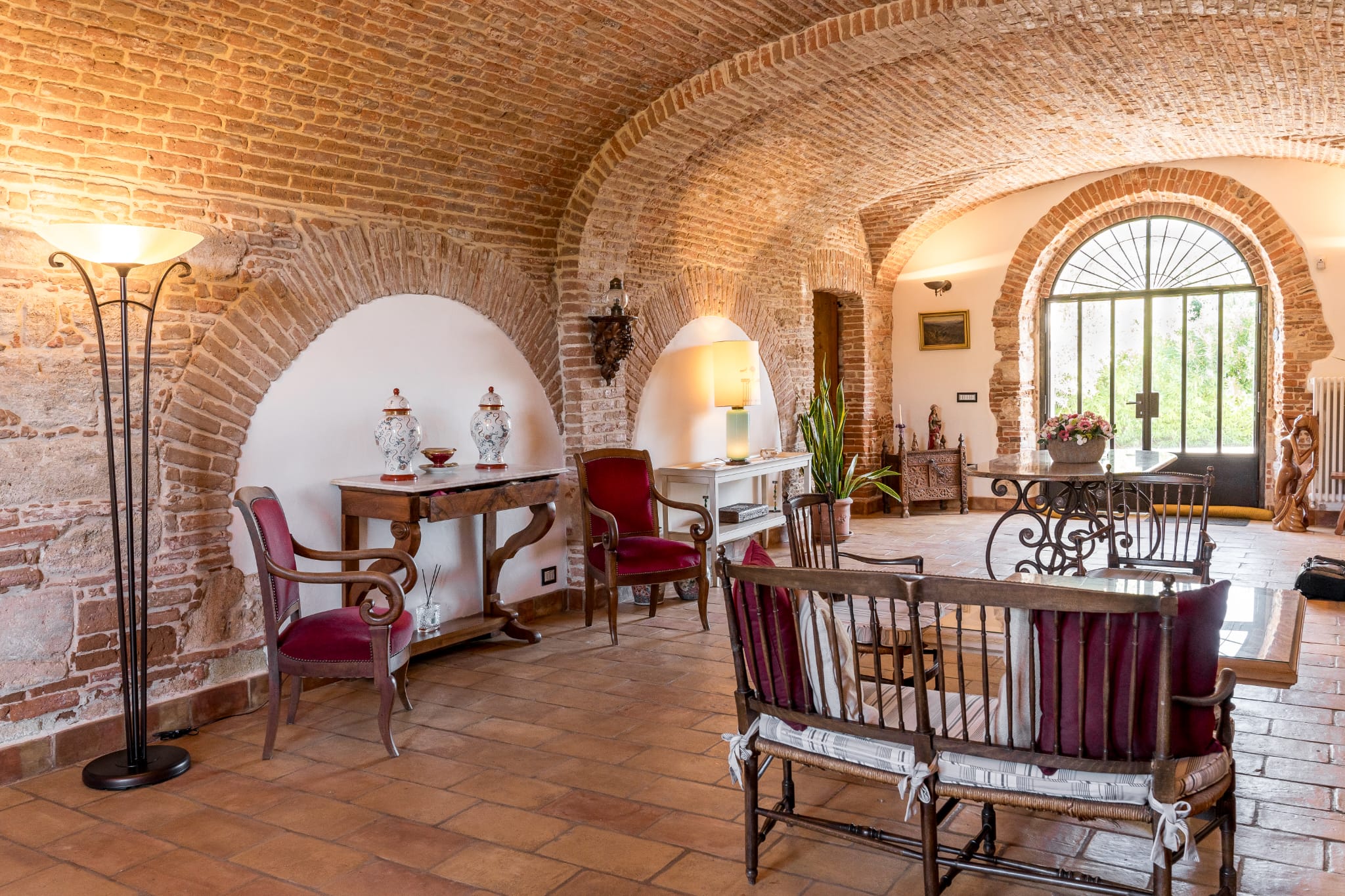 Salotto interno Domus Sa Corbula
